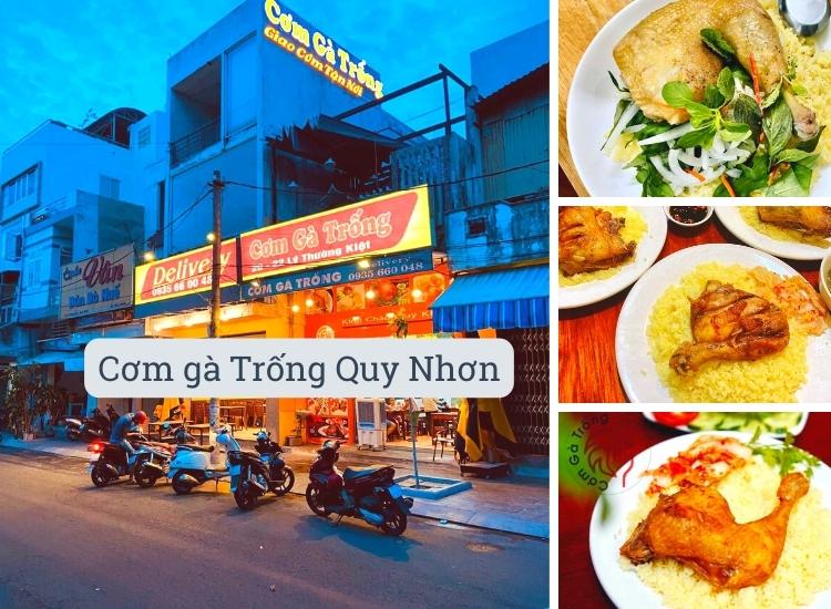 Quán cơm gà trống quy nhơn