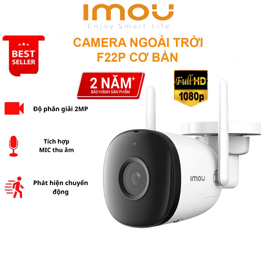 camera Imou ngoài trời tốt nhất hiện nay
