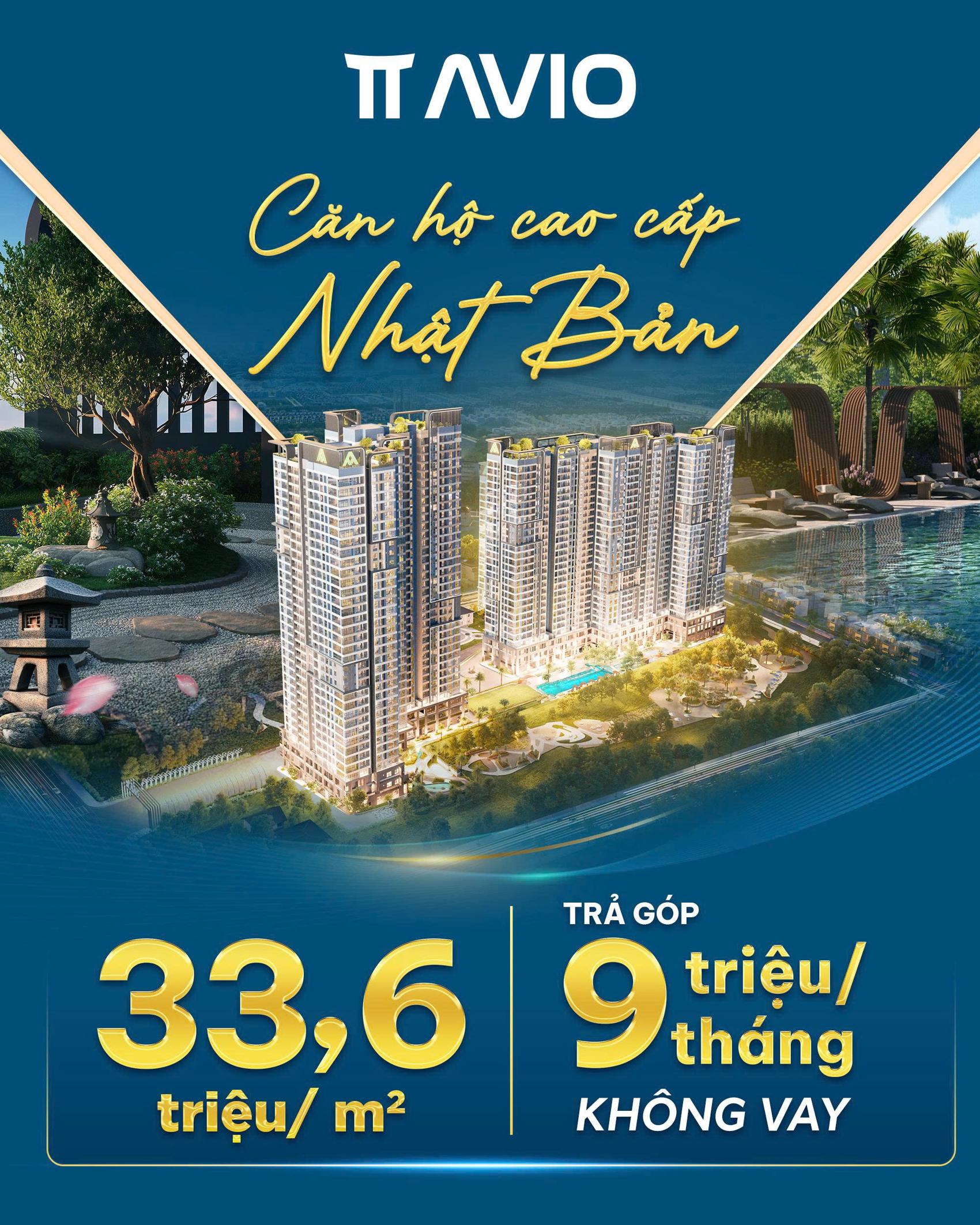 Giá bán căn hộ TT AVIO Dĩ An