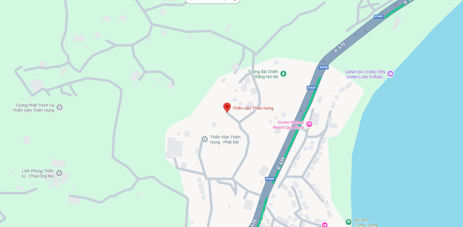 Vị trí CHÙA THIỆN HƯNG QUY NHƠN