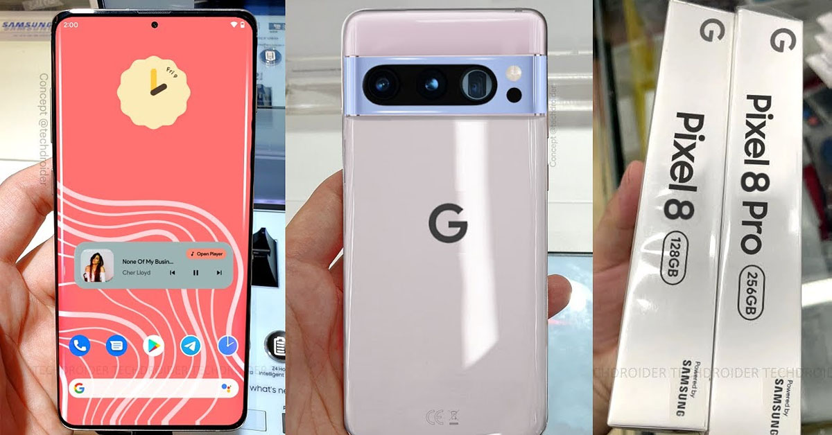 trên tay chiếc Google Pixel 8 Pro