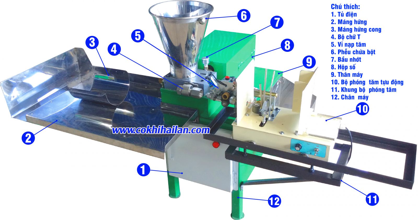 Đơn vị chế tạo máy làm nhang tại Tuy Phước